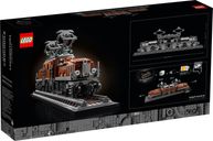 LEGO® Icons Crocodile Locomotive back of the box