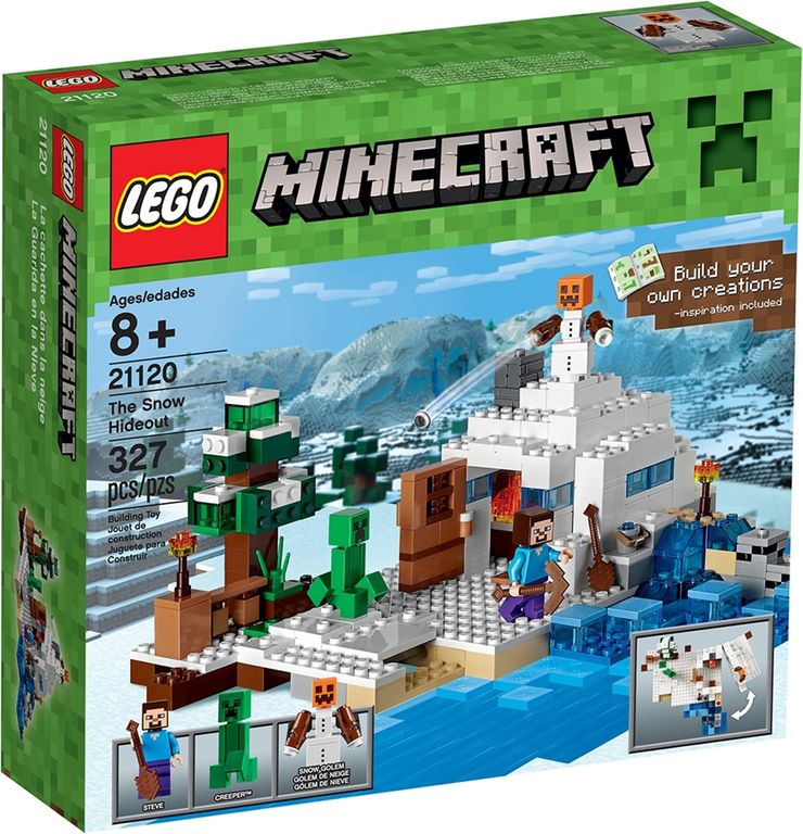 articulo Que agradable A escala nacional Los mejores precios hoy para LEGO® Minecraft La Guarida en la Nieve -  ToyBricksFinder