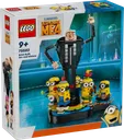 Brick-Built Gru and Minions