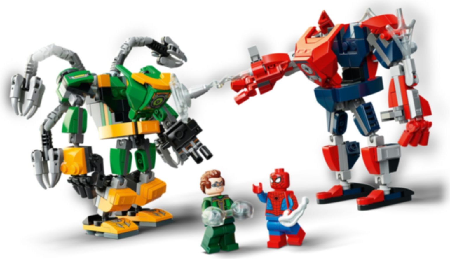 LEGO® Marvel Mech-Duell zwischen Spider-Man & Doctor Octopus spielablauf