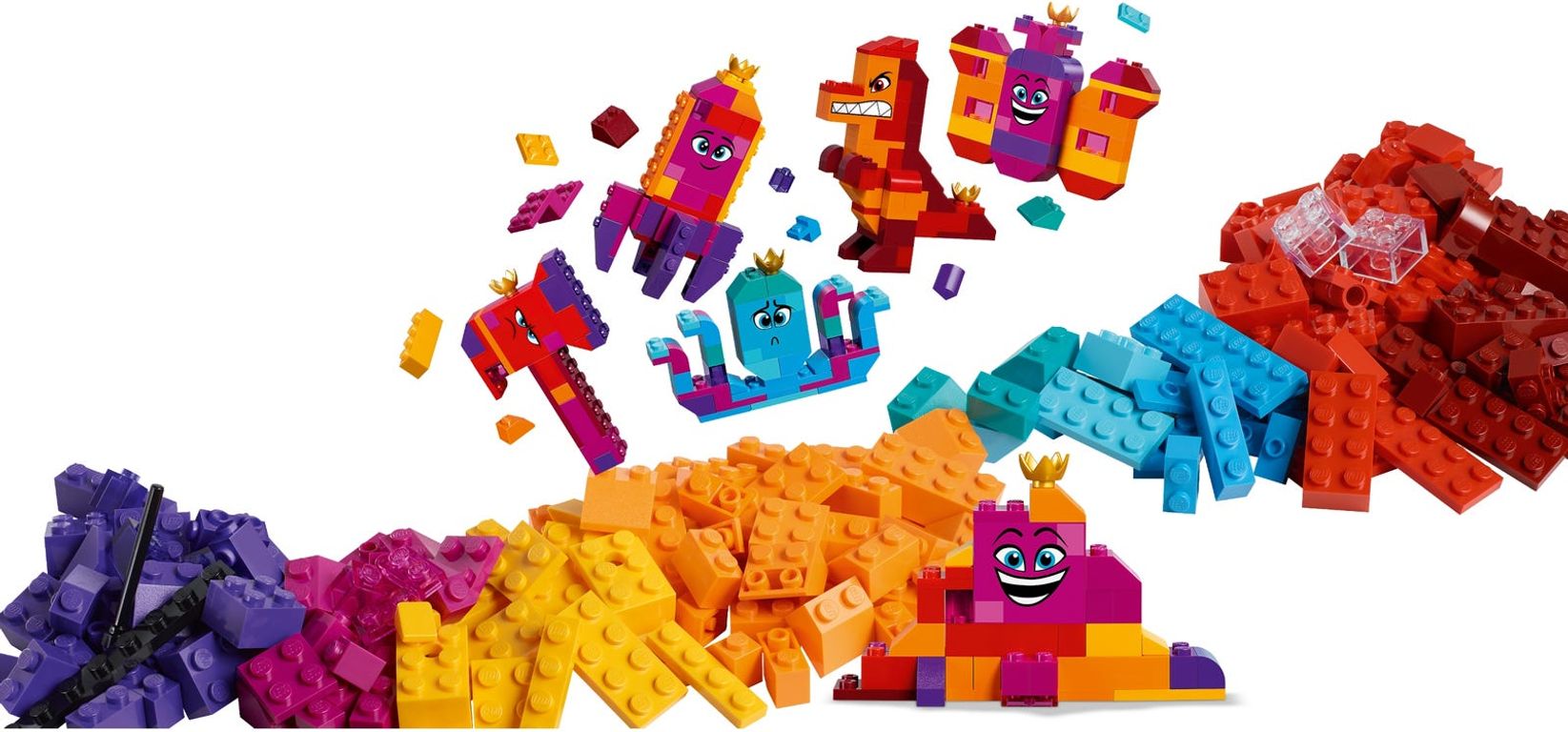 LEGO® Movie Queen Watevra's Build Whatever Box! spielablauf