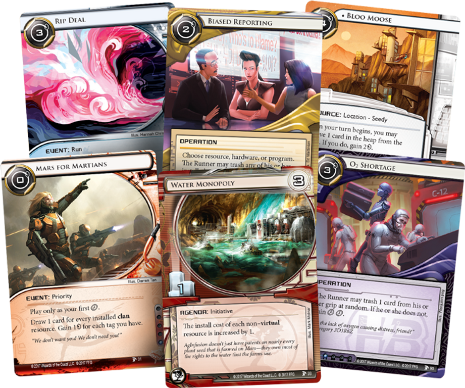 Android: Netrunner - Free Mars carte