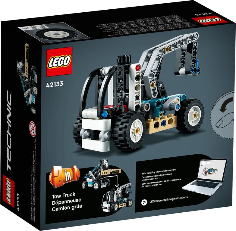 LEGO® Technic Verreiker achterkant van de doos