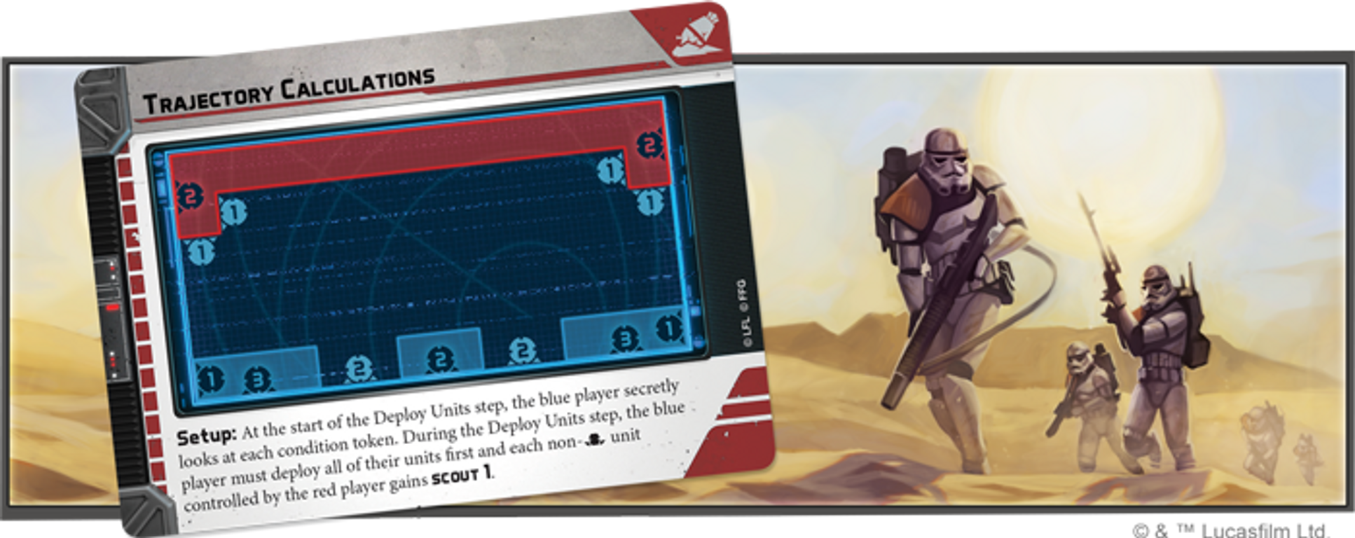 Star Wars: Legion - Crashed Escape Pod Battlefield Expansion cards