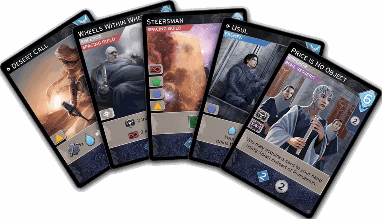 Dune: Imperium – Insurrezione carte