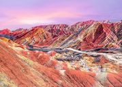 Rainbow Mountains, Chine