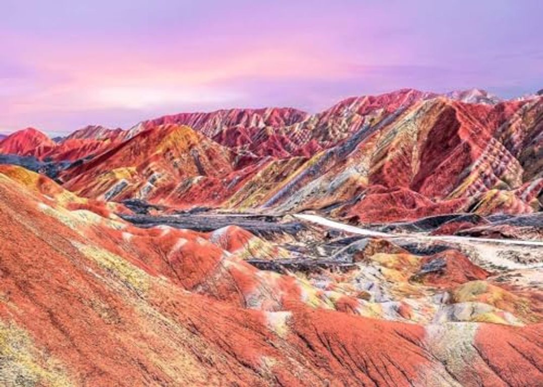 Regenbogenberge, China