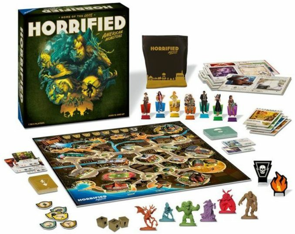 Horrified: American Monsters komponenten