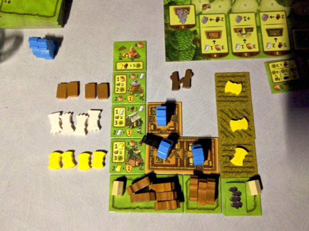 Agricola: Familienspiel komponenten