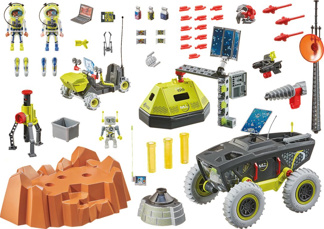 Playmobil® Space Mars Expedition components