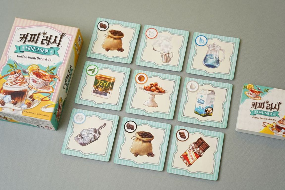 Coffee Rush: Grab & Go components