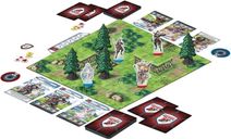 Japanime Tactics: Granblue Fantasy – Gran Starter Set components