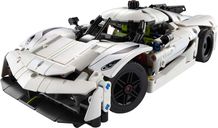 LEGO® Technic Koenigsegg Jesko Absolut Supersportwagen in Weiß komponenten