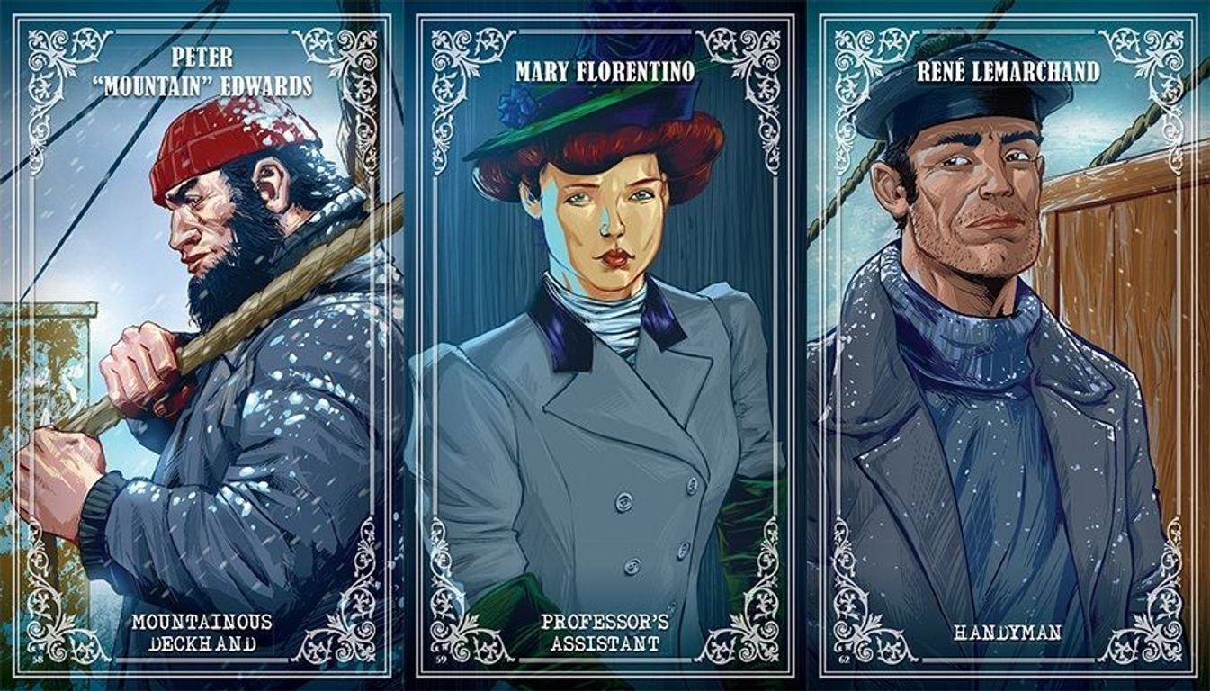 T.I.M.E Stories: Expedition: Endurance cards