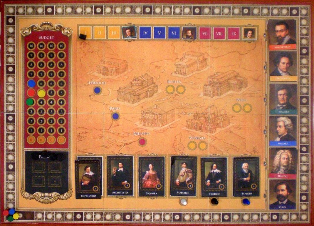 Opera tavolo da gioco