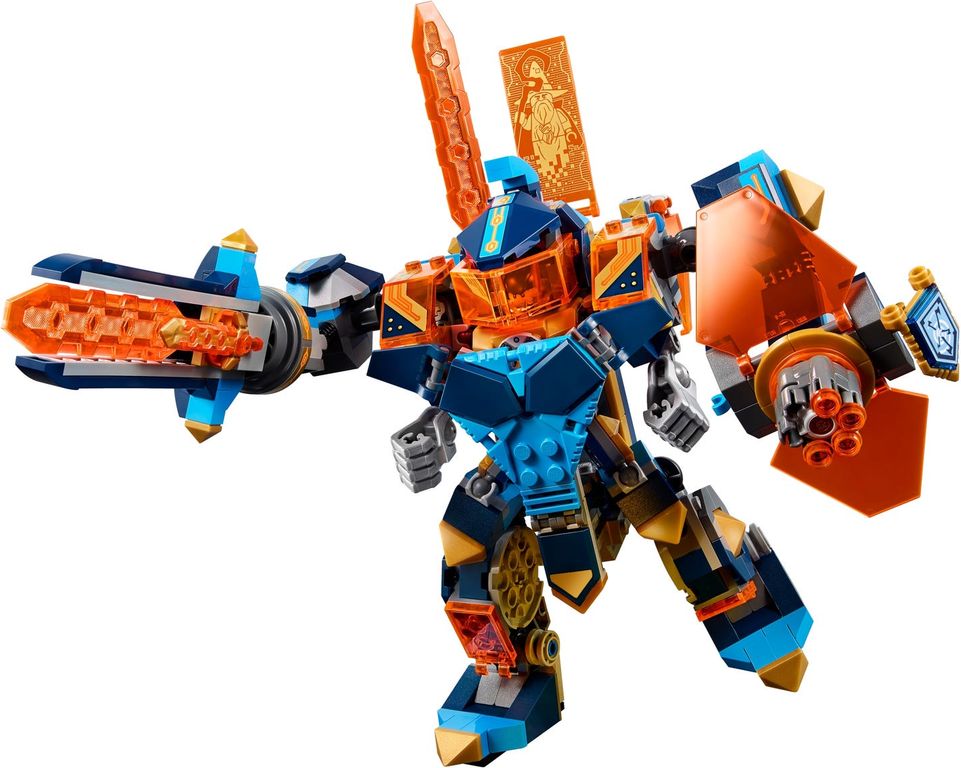 LEGO® Nexo Knights L'Armure 3-en-1 de Clay gameplay