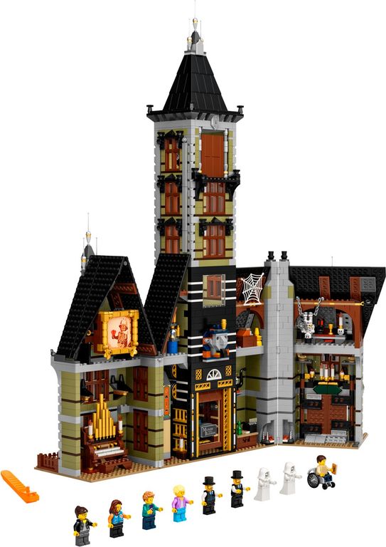 LEGO® Icons Geisterhaus auf dem Jahrmarkt komponenten