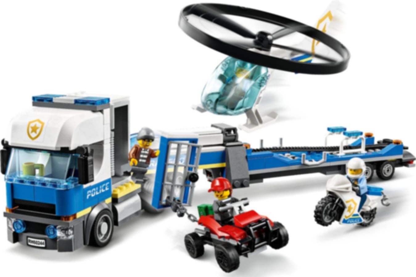 LEGO® City Police Helicopter Transport gameplay