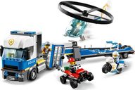 LEGO® City Policía: Camión de Transporte del Helicóptero jugabilidad