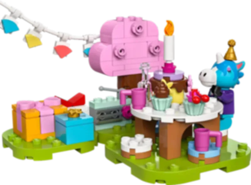 LEGO® Animal Crossing Jimmys Geburtstagsparty komponenten