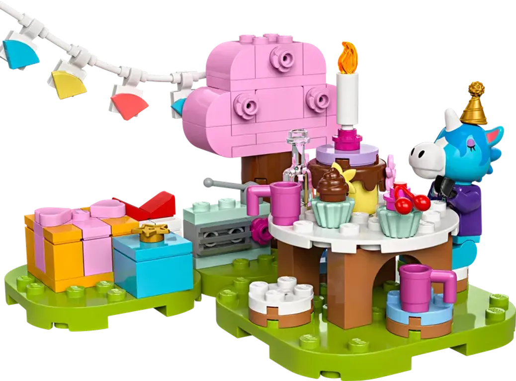 LEGO® Animal Crossing Goûter d'anniversaire de Lico composants
