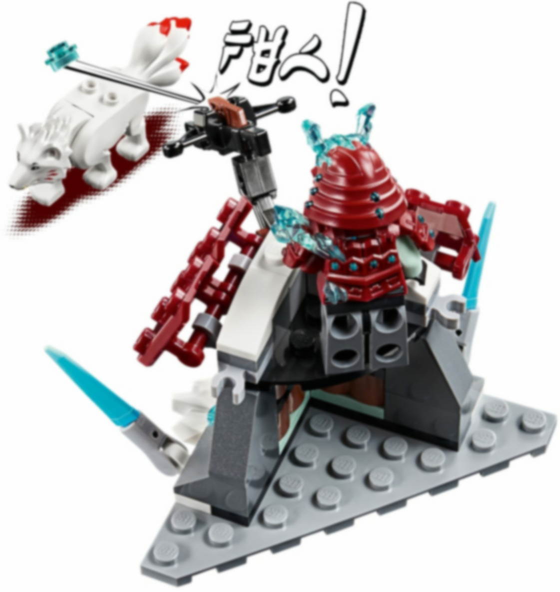 LEGO® Ninjago Angriff des Eis-Samurai komponenten