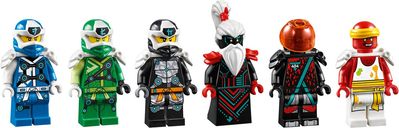 LEGO® Ninjago Templo Imperial de la Locura minifiguras