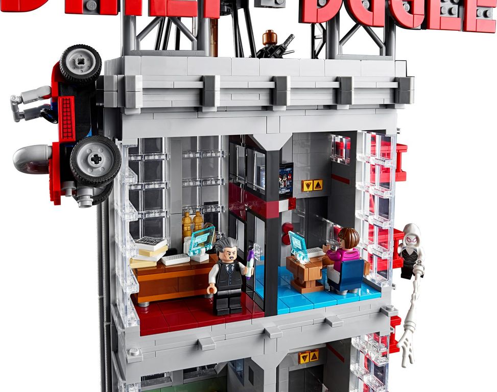 LEGO® Marvel Daily Bugle interieur