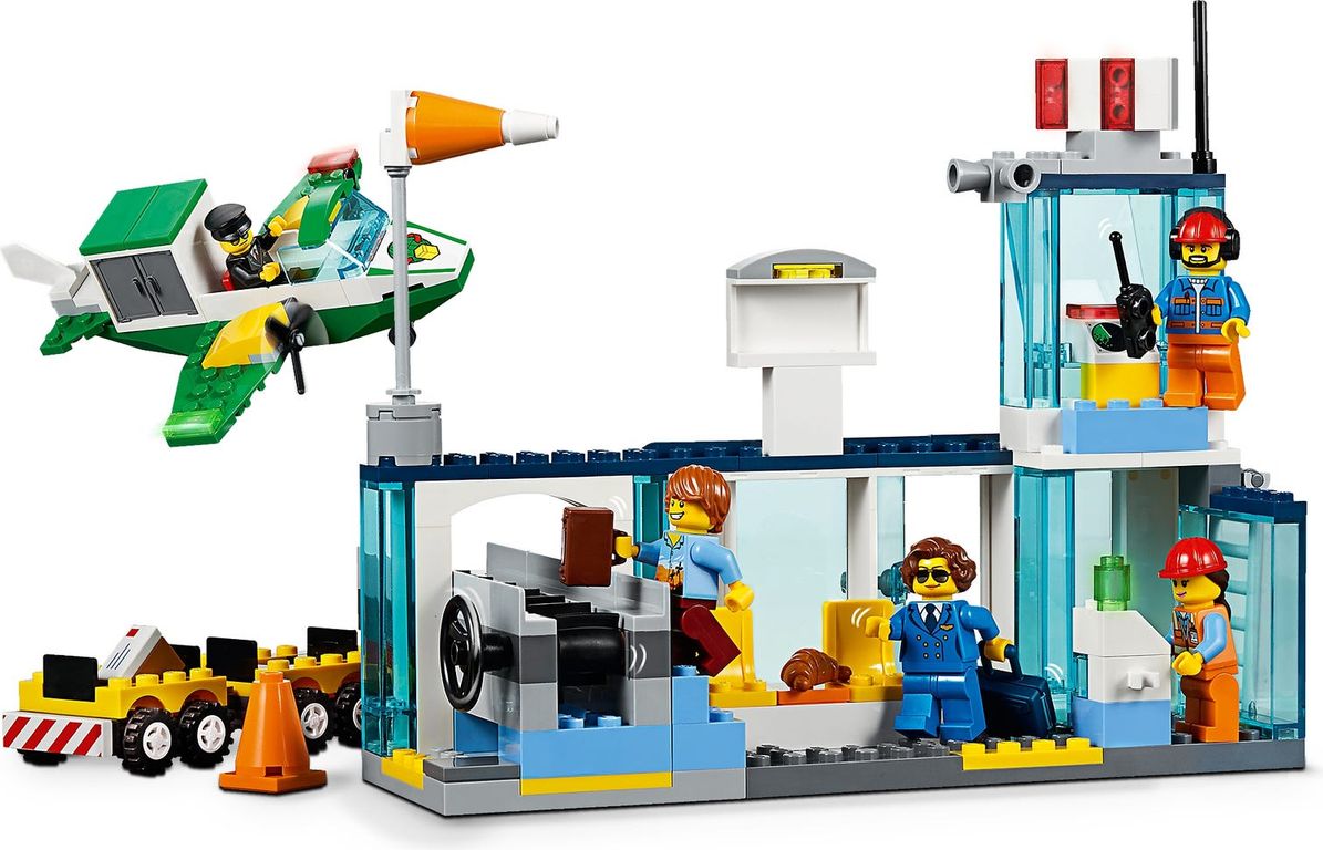 LEGO® Juniors City Central luchthaven speelwijze