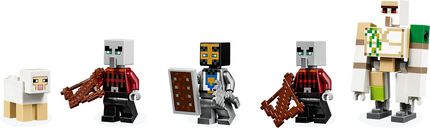 LEGO® Minecraft The Pillager Outpost minifigures