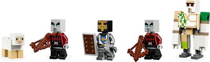 LEGO® Minecraft L'avamposto del saccheggiatore minifigure