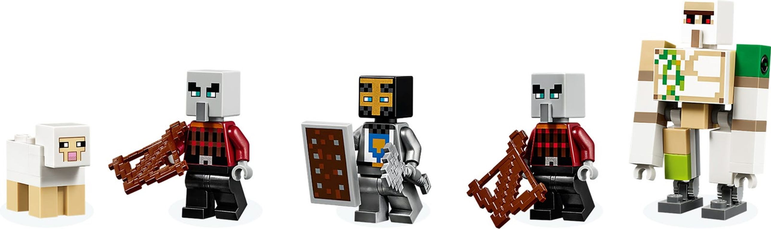 LEGO® Minecraft Der Plünderer-Außenposten minifiguren