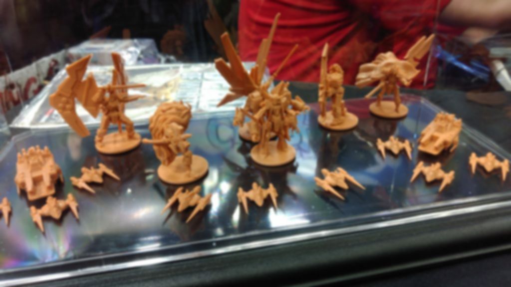 Starship Samurai miniatures