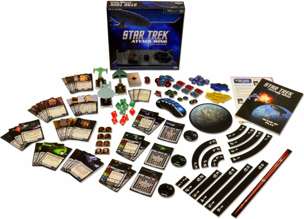 Star Trek: Attack Wing komponenten