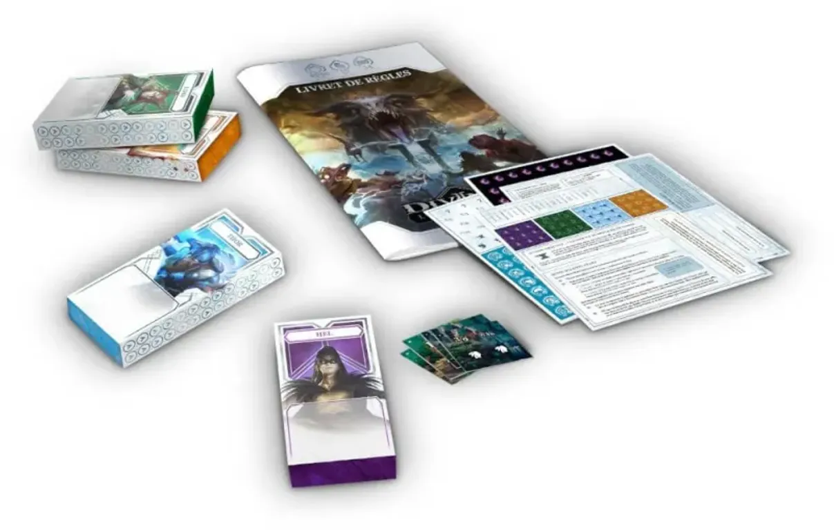 Divinus: Shadow of Yggdrasil Recharge Pack components