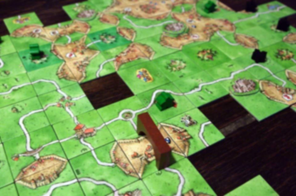 Carcassonne: Bridges, Castles, and Bazaars gameplay
