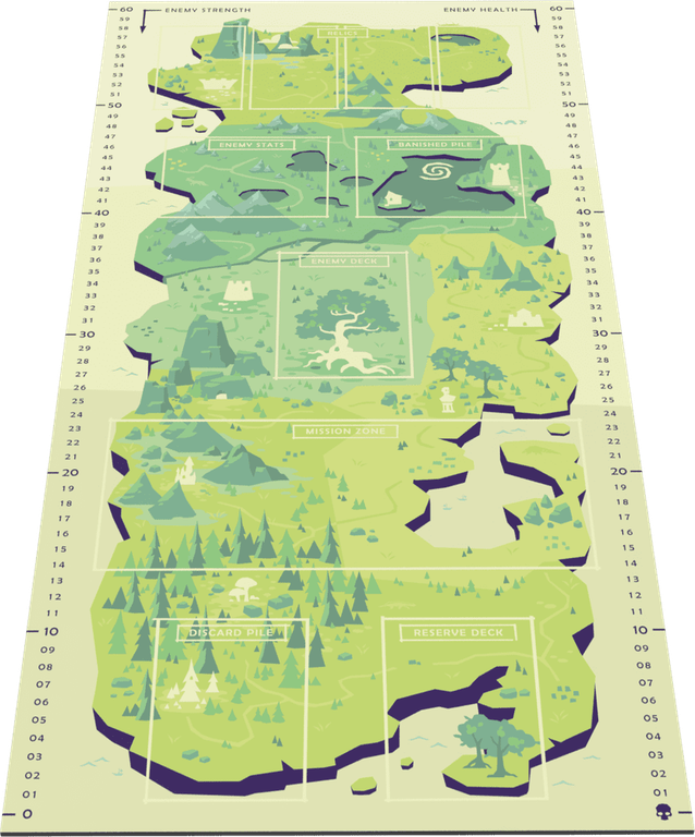 Regicide Legacy game board