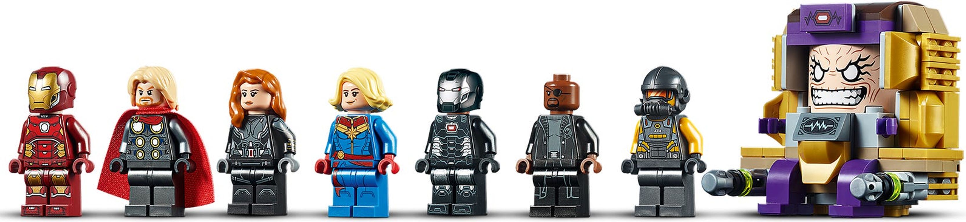 LEGO® Marvel L'héliporteur des Avengers figurines