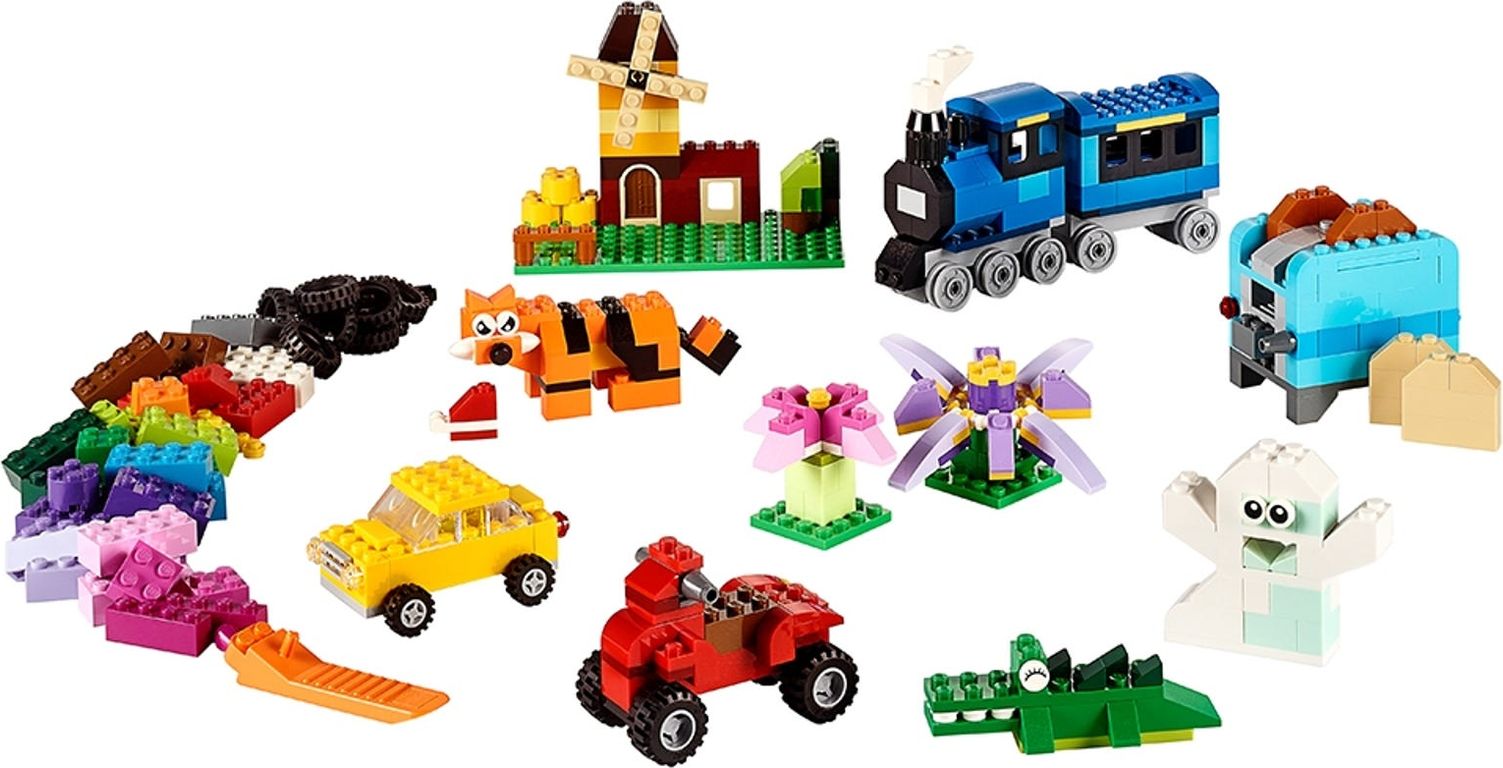 LEGO® Classic Mittelgroße Bausteine-Box komponenten