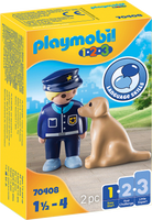 Playmobil® 1.2.3 Police Officer with Dog