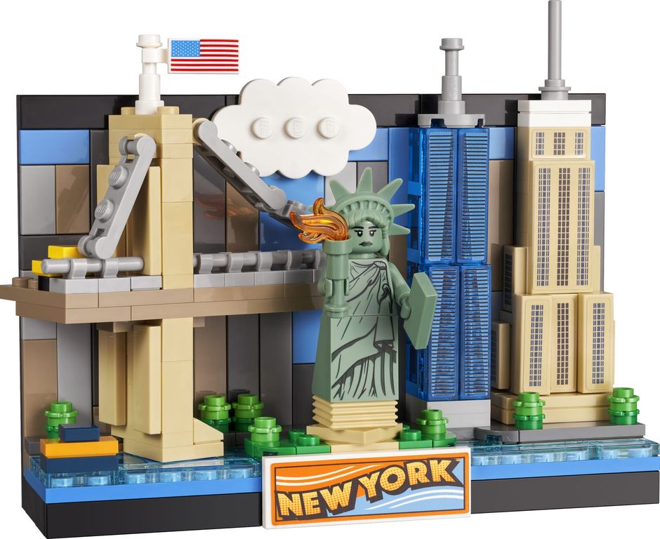 Postal de Nueva York partes