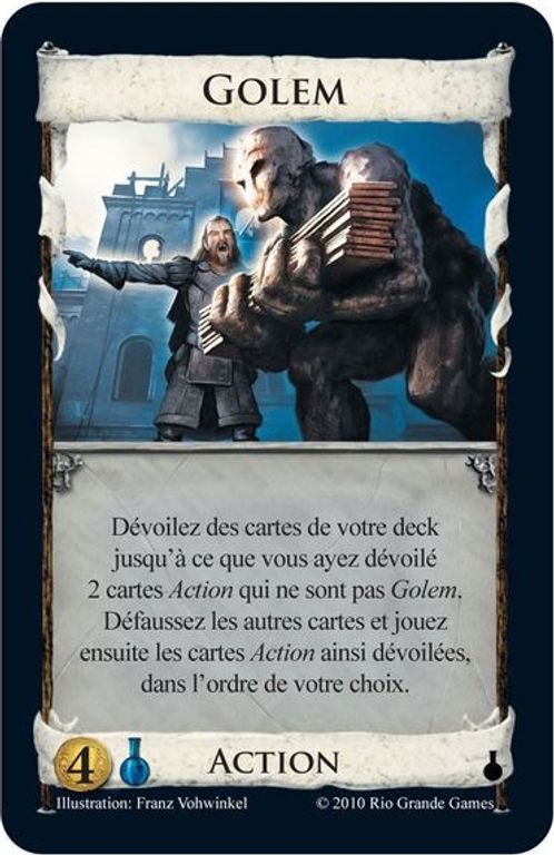 Dominion: Die Alchemisten Golem karte