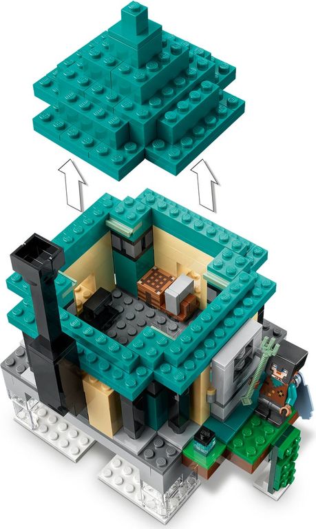 LEGO® Minecraft Der Himmelsturm innere