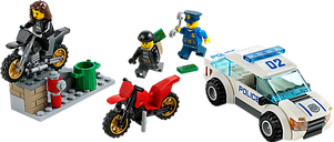 LEGO® City High Speed Police Chase components