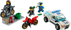 LEGO® City Polizei-Verfolgung komponenten