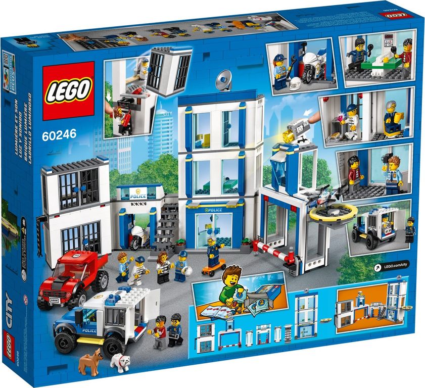 LEGO® City Police Station back of the box