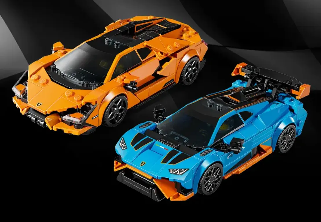 LEGO® Speed Champions Lamborghini Revuelto & Huracán STO
