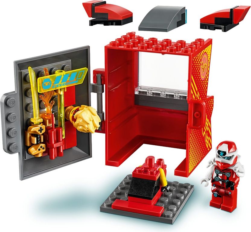 LEGO® Ninjago Cabina de Juego: Avatar de Kai partes