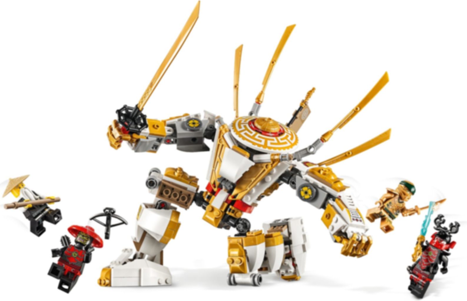 LEGO® Ninjago Robot Dorado jugabilidad
