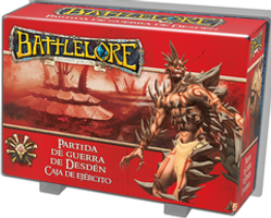 Battlelore (Segunda Edición): Partida de guerra de Desdén Caja de Ejército